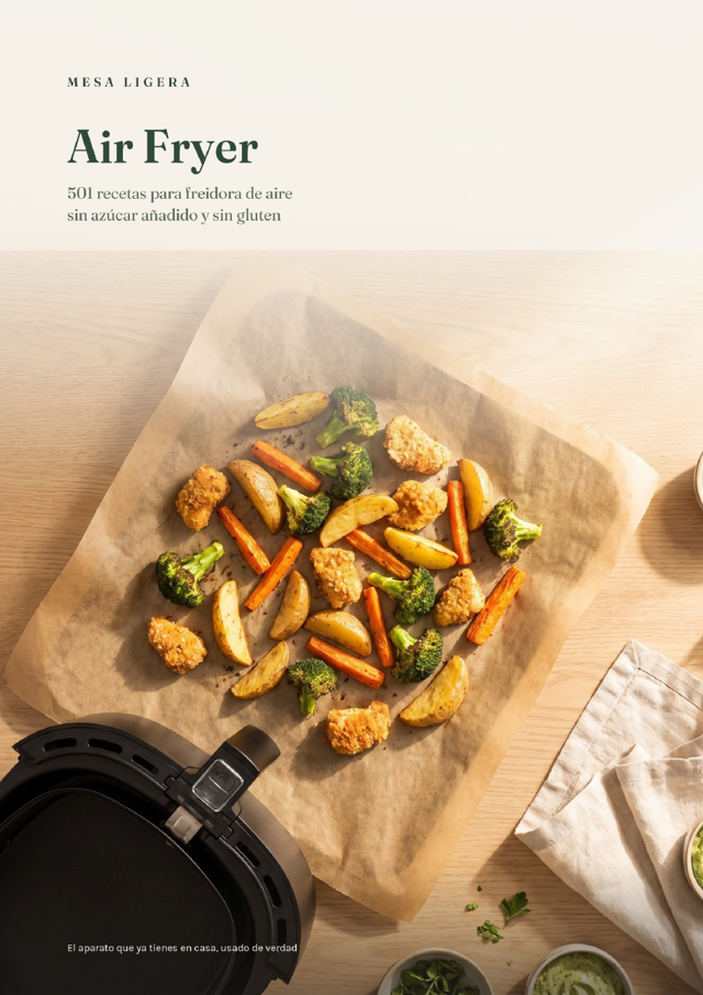 Portada de Air Fryer, 501 recetas